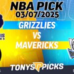Memphis Grizzlies vs Dallas Mavericks 3/7/25 NBA Prediction Today