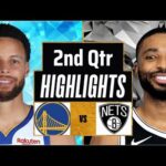 Golden State Warriors vs Brooklyn Nets Full Highlights 2nd Qtr P2 | Mar 6 | 2025 NBA Highlights