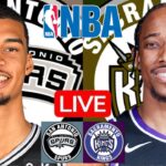 LIVE: SAN ANTONIO SPURS vs SACRAMENTO KINGS | NBA | PLAY BY PLAY | SCOREBOARD