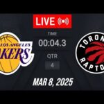 NBA LIVE! Los Angeles Lakers vs Toronto Raptors | March 8, 2025 Lakers vs Raptors 2K25