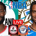 LIVE: PORTLAND TRAIL BLAZERS vs OKLAHOMA CITY THUNDER | NBA | PLAY BY PLAY | SCOREBOARD