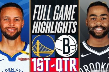 Golden State Warriors vs Brooklyn Nets Highlights HD 1st QTR | March 6, 2025 | 2025 NBA Season