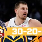 Nikola Jokic drops NBA's first ever 30-20-20 game | DNVR Nuggets Postgame LIVE