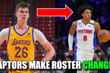 Toronto Raptors Sign Colin Castleton! Convert Orland Robinson & Jared Rhoden To New Contracts!