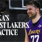 Behind the Scenes: Luka's FIRST Lakers Practice