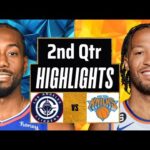 LA Clippers vs New York Knicks Full Highlights 2nd Qtr | Mar 7 | 2025 NBA Highlights
