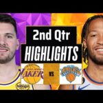 Los Angeles Lakers vs New York Knicks Full Highlights 2nd Qtr P2 | Mar 6 | 2025 NBA Highlights