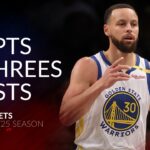 Stephen Curry 40 pts 7 threes 4 asts vs Nets 24/25 season