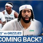 Could Anthony Davis RETURN for the Mavs | Brandon Williams & Naji Marshall Lift Mavericks in Loss