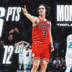 Josh Giddey HUGE TRIPLE-DOUBLE as Bulls WIN