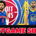 Detroit Pistons vs Golden State Warriors Postgame Show