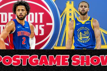 Detroit Pistons vs Golden State Warriors Postgame Show