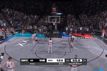 NBA 2K25 NBA Today | NETS vs WARRIORS FULL GAMEPLAY