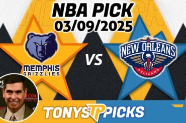 Memphis Grizzlies vs. New Orleans Pelicans Pick 3/9/25 NBA Pick Prediction