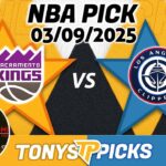 Sacramento Kings vs. LA Clippers Pick 3/9/25 NBA Pick Prediction
