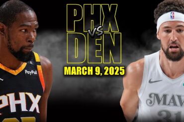 Phoenix Suns vs Dallas Mavericks Full Game Highlights - March 9, 2025 | NBA Regular Season