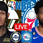 LIVE: UTAH JAZZ vs PHILADELPHIA 76ERS | NBA | PLAY BY PLAY | SCOREBOARD