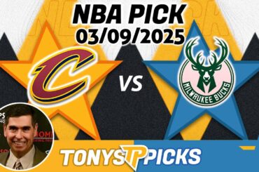 Cleveland Cavaliers vs. Milwaukee Bucks Pick 3/9/25 NBA Pick Prediction
