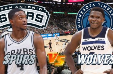 San Antonio Spurs vs Minnesota Timberwolves Live Play by Play & Scoreboard