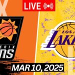 NBA LIVE! Phoenix Suns vs Los Angeles Lakers I NBA 2K25 March 10, 2025 I PHX vs LAL 2K