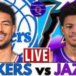 Philadelphia 76ers vs Utah Jazz Live Stream Play-By-Play & Scoreboard
