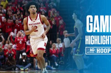 Minnesota at Rutgers | HIGHLIGHTS | Big Ten Basketball | 03/09/2025