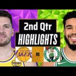 Los Angeles Lakers vs. Boston Celtics Full Highlights 2nd Qtr P2 | Mar 8 | 2025 NBA Highlights