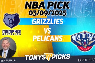 Memphis Grizzlies vs New Orleans Pelicans 3/9/25 NBA Pick Explained