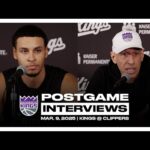 Keegan Murray & Coach Christie | Postgame Interviews 3.9.25
