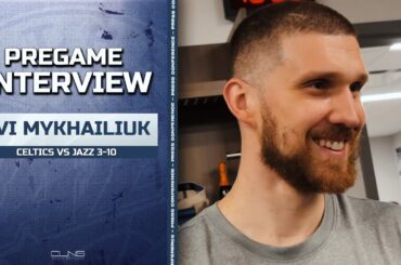 Svi Mykhailiuk on Return to Boston and Receiving Championship Ring | Celtics vs Jazz Pregame 3-10