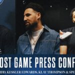 Jason Kidd, Kessler Edwards, Klay Thompson & Spencer Dinwiddie | Post Game vsSAS | 03/10/25