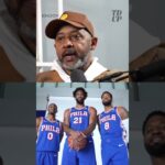 P’s dad does NOT trust the process 😭 #76ers #paulgeorge #joelembiid