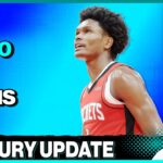 NBA Fantasy Basketball Injury Update