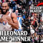 All Angles of Kawhi Leonard's Overtime Game-Winner vs. Kings | LA Clippers