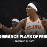 Atlanta Hawks Performance Plays of February | Presented by Ford