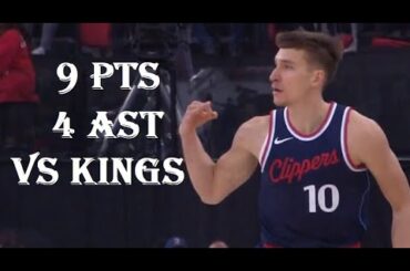 Bogdan Bogdanovic 9 Pts 4 Ast Sacramento Kings vs LA Clippers HIGHLIGHTS