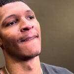 Houston Rockets Postgame: Jabari Smith talks playing in the double big lineup