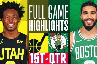 Boston Celtics vs Utah Jazz Highlights HD 1ST-QTR | March 10, 2025 | 2025 NBA Season