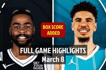 Brooklyn Nets vs Charlotte Hornets | Full Game Highlights | 08 March 2025
