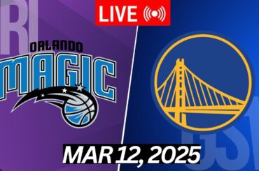 NBA LIVE! Golden State Warriors vs Orlando Magic I March 12, 2025 Warriors vs Magic I 2K Live