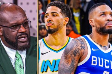 SHAQ & TNT crew reacts to Bucks vs Pacers Highlights - March 11, 2025