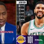 Jayson Tatum played like MVP all season - Stephen A. Smith on Celtics end Lakers 8-gm win streak