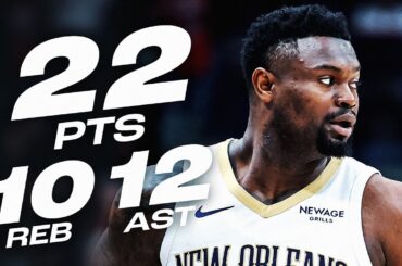 Zion's 2nd Career TRIPLE-DOUBLE! | March 11, 2025