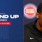 Post-Game Press Conference: Jalen Duren | Pistons vs. Wizards | 03.11.25