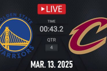 NBA LIVE | Golden State Warriors vs Cleveland Cavaliers | March 12, 2025 | Cavs vs Warriors NBA 2K25