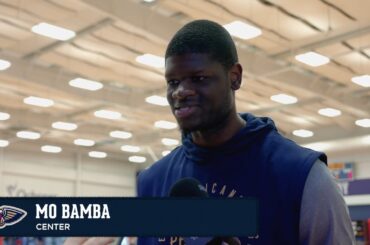 Mo Bamba on Fit in New Orleans | Pelicans-Clippers Shootaround 3/11/25