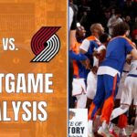 Bridges OT Buzzer Beater Boosts Knicks Over Blazers | New York Knicks