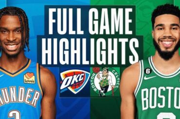 Oklahoma City Thunder vs Boston Celtics Highlights HD Full Game | March 12, 2025 | 2025 NBA Season