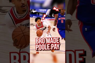 Detroit has a DEMON 😈 #nba #nbashorts #nbahighlights #jalenduren #detroit #pistons #jordanpoole