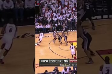 Ray Allen's Huge Shot Sends The Game To OT - 2013 NBA Finals Game 6 Miami Heat vs San Antonio Spurs
